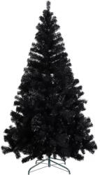  Nordmann King 2D-s műfenyő, 180 cm, fekete, 708 ág, 105 cm alsó átmérő, stabil talppal, kihajtható ágakkal, dús kivitel