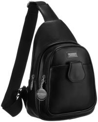  Peterson női testtáska - PTN SSY-1-PIL FEKETE- (5903051251375)