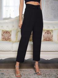 Shein HC34218 Shein Elegáns Gombos Nadrág Magas Derekú (52) XL