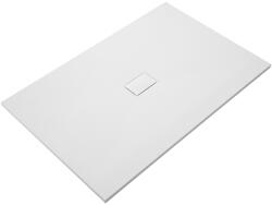 Cerano - Téglalap alakú FlexiCut zuhanytálca - SMC/ásványi kompozit - állítható - matt fehér - 160x100x3 cm (CER-666109)