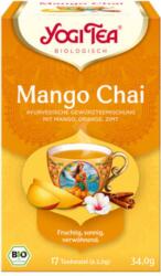 YOGI TEA Bio mangó chai - 17 teafilter