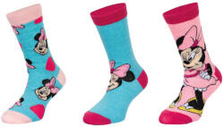 Trenýrkárna 3PACK Șosete pentru copii Minnie, multicolore (39717/blue) 27/30 (184514)