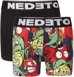 Nedeto 2PACK boxeri copii Nedeto multicolori (2NBDV8) 4-5 ani (183559)