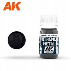 AK Interactive Xtreme Metal Jet Kipufogó 30ML AK486 AK-486 Ak Interactive