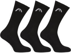 Head 3PACK Șosete sport HEAD negre înalte (701229015 001) L (183787)