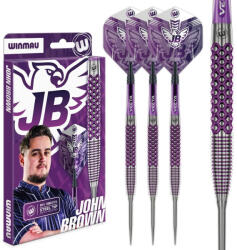 Winmau Dart szett steel Winmau John Brown 22g, 90% wolfram