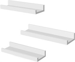 SONGMICS Fali Polc Fehér Színben 38x10 CM Songmics LWS38WT (X000SHBX63)