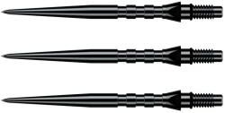 Harrows Darts fémhegy Winmau Switch Point Groove fekete, 30mm