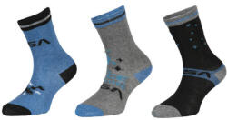 Trenýrkárna 3PACK Șosete NASA pentru copii, multicolore (39133/blue) 23/26 (184488)