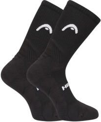 Head Șosete sport de tenis HEAD negre înalte (701226606 002) M (183803)