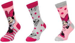 Trenýrkárna 3PACK Șosete pentru copii Minnie, multicolore (39717/pink) 23/26 (184511)