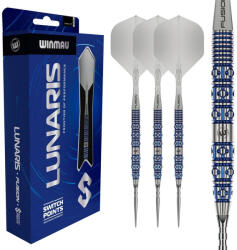 Winmau Set sageti darts steel Winmau Lunaris Tapered 24g, 90% wolfram (155624)