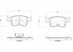 Brembo Fékbetét kpl. P 85 199