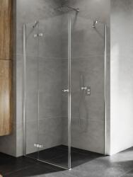 NEW TRENDY Kalibra KRÓM egy ajtós szögletes zuhanykabin Méret: K-5027 90x90x195 J