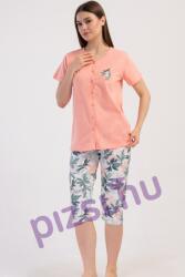 Vienetta Halásznadrágos gombos női pizsama (NPI4951 2XL)