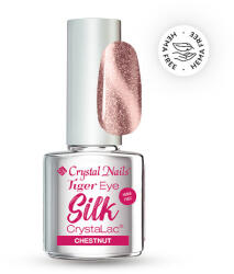 Crystal Nails - TIGER EYE SILK CRYSTALAC - CHESTNUT - 4ML