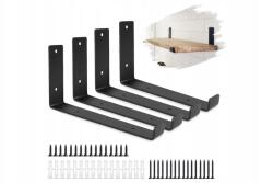  Whatwears 4 polctartó, fekete, nagy teherbírású (5904133224607)