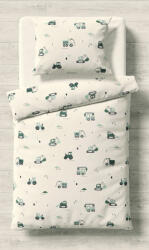  Ovis ágynemű huzat - 90x130 cm / petrol zöld munkagépes