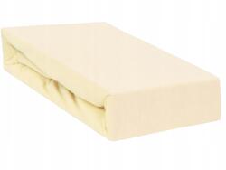 Ankras Jersey Lepedő Gumival Rögzítve Rácsoságyba 120x60 CM Sárga (ANKRAS)