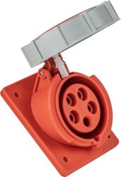 TRACON Priză industrială încorporabilă, oblică 16A, 400V, 3P+N+E, 6h, IP67 (TICS-315IP67)