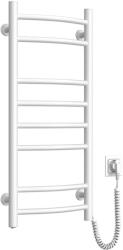 SAPHO Aqualine, SUPE elektromos törölközőszárító, 360x800mm, 107W, fehér, SU140 (SU140)