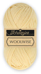 Scheepjes Woolwise 713 Lemon Zest - halvány sárga gyapjú fonal