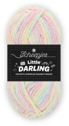 Scheepjes Little Darling - Sprinkled Gradient - 01 Snow Cone - zsenília fonal