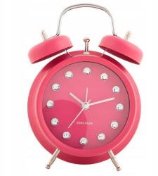 Karlsson Ébresztőóra álló rózsaszín elemes hálószoba gyerekeknek Glam Diamonds (KA6018DP)