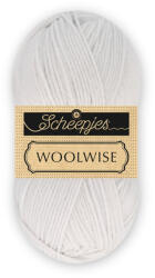 Scheepjes Woolwise 702 Misty Silver - halványszürke gyapjú fonal