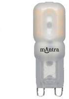 Mantra LED izzó G9 2.5W 2700K Ø1.6cm (R09184)