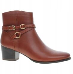 Caprice Női bokacsizma Caprice 9-25303-45 konyakszínű nappa 39 (9-25303-45 303)