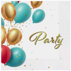  Party Balloon szalvéta 20 DARABOS, 33x33 cm FSC