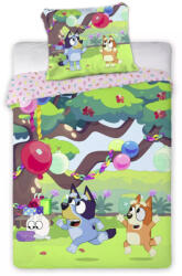 Ludo Studio Bluey Garden Party gyerek ágyneműhuzat 100×135 cm, 40×60 cm Nr1