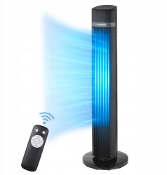  Álló oszlopventilátor távirányítóval 4 sebesség 90° (Potensic)