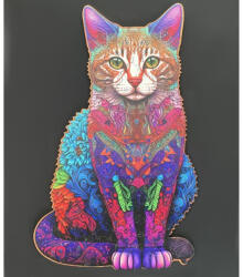 Kruzzel Fa puzzle - macska (id_17338-code_22878)