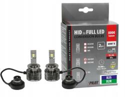 LAMPA Led izzók D2S D2R 35W 2 db 8000lm 6000K