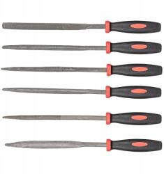 TOP TOOLS Tűfilc reszelő fémhez, 6 db-os készlet Top Tools (06A625)