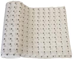  Függönyszövet Függönyök Len Vászon Francia Csíkos Minták 280 Ft (woal francuski kwadraty 280h)