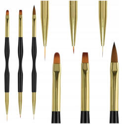 PAZYOU Zselés ecset akril díszítés 2in1 körömhosszabbítás minta díszítés (5905965217164)