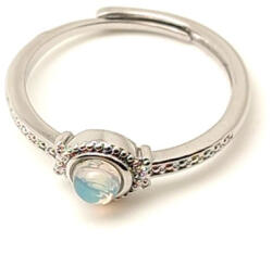 R. M. ékszer Lélekemelő opál ásvány gyűrű állítható 5mm (019258)