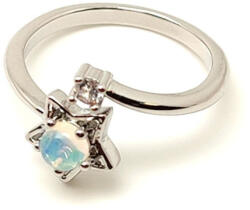 R. M. ékszer Lélekemelő opál ásvány gyűrű állítható 5mm (019259)