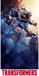 Carbotex Transformers Optimus fürdőlepedő, strand törölköző 70x140cm (CBX241011TRA)