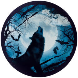 AMSCAN Kísértetjárta erdő Haunted Forest papírtányér 8 db-os 23 cm (DPA991670666)