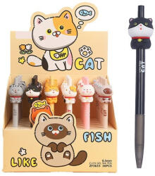  Örökíró ceruza, cicás, többféle minta (PTR-P3031-4327)