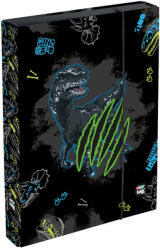 KARTON P+P Dinoszaurusz füzetbox A/4, jumbo, OXY GO Dino, fekete (KPP-8-77024) - perfectbaby