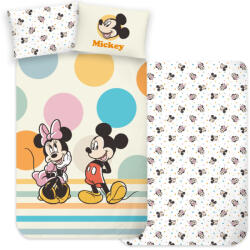 Brandmac Mickey egér Duo gyerek, ovis ágyneműhuzat 100×135 cm, 40×60 cm (BRM021440)