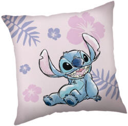 Jerry Fabrics Lilo és Stitch, A csillagkutya Pink párnahuzat 40x40 cm Velúr (JFK038734)