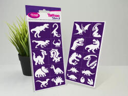TYTOO Sablonok, Dinosaurs, Dinoszauruszok sablon szett, min. 20 minta (VZM-KQPXX1800390)