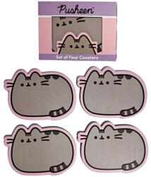 PUSHEEN cicás poháralátét szett, 4 db, parafa (PCT-KP86)