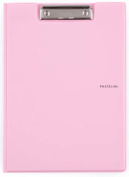 KARTON PP Felírótábla, fedeles, A/4, PVC, PASTELINI, pasztell rózsaszín (KPP-5-548) - perfectbaby